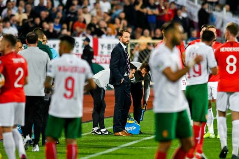 El juego Bulgaria-Inglaterra tuvo insultos racistas | AFP