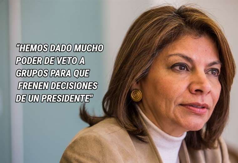 Expresidenta de la República Laura Chinchilla