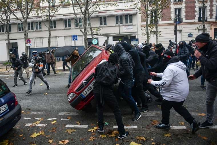 Disturbios París, AFP