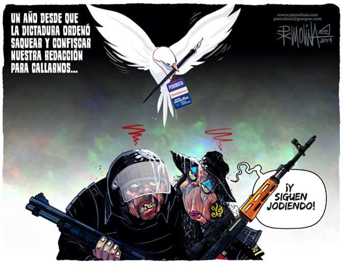 Se cumple un año de la confiscación de facto de Confidencial, en Nicaragua