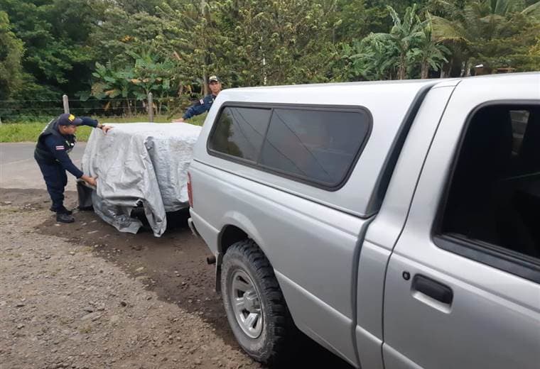 Fuerza Pública decomisó más de ₡10 millones en mercadería cerca de la frontera con Nicaragua