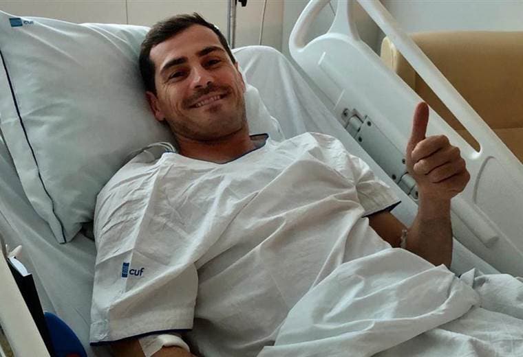 Tomada del perfil de Twitter de Iker Casillas