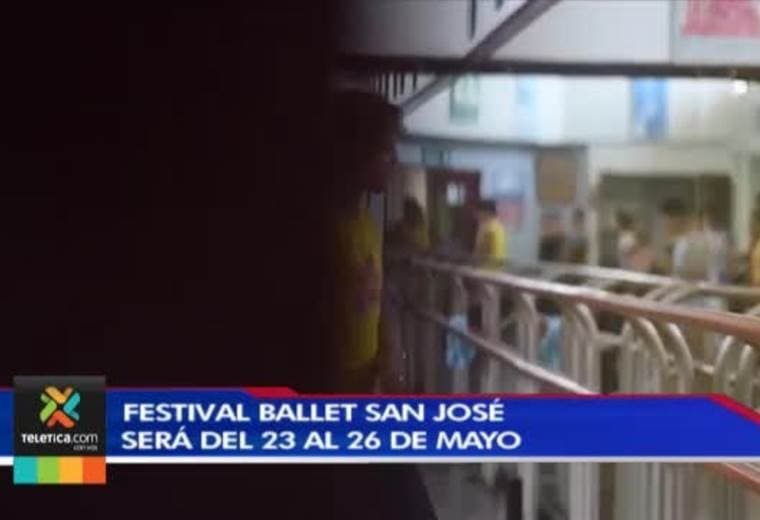 Cuarta edición del Festival Ballet San José reunirá a bailarines de varios países