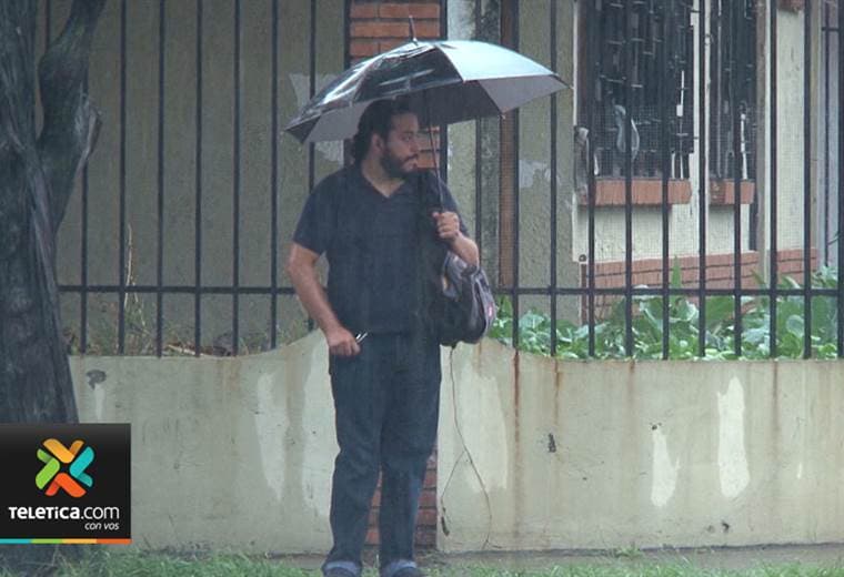 Más lluvias llegarán al Valle Central a partir de este miércoles