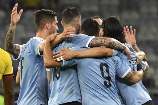 Uruguay derrotó 4-0 a Ecuador por la Copa América Brasil 2019 | AFP