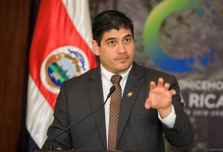 Carlos Alvarado, Presidente de Costa Rica. Foto prensa Casa Presidencial