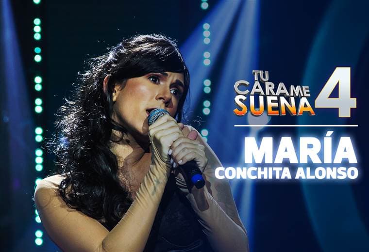 Valeria Sibaja se transformó en Maria Conchita Alonso en la Semifinal de Tu Cara Me Suena
