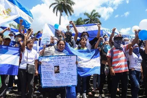 Crisis en Nicaragua. Foto AFP