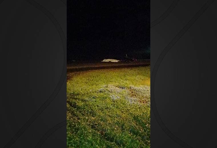 Un muerto y cuatro heridos tras colisión de tres motocicletas en Upala