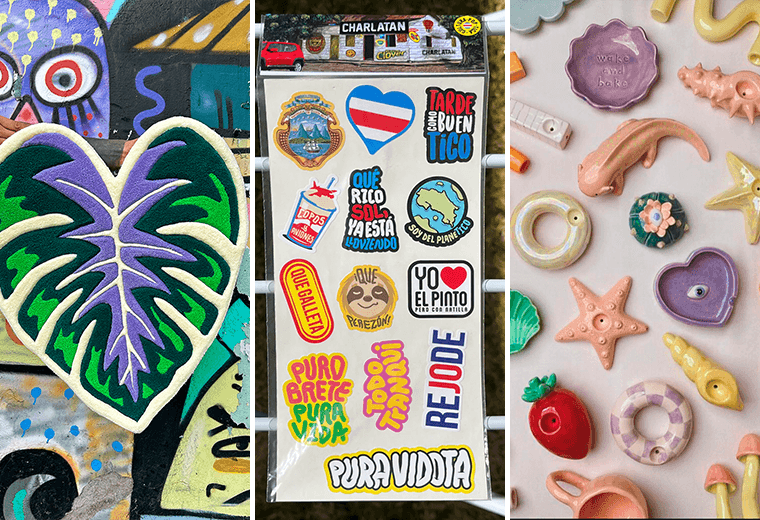 Stickers, cerámica y alfombras: creatividad de emprendimientos nacionales no tiene límites