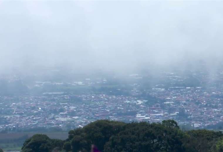 Temperaturas podrán bajar entre 1 °C y 2 °C en estos días, según IMN