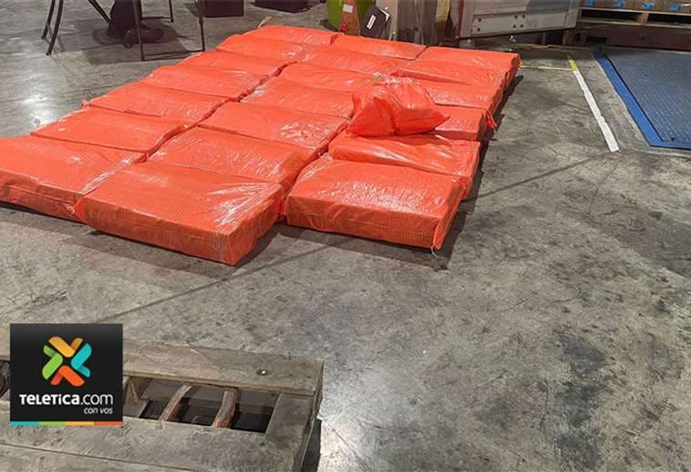 Autoridades encuentran 586 kilos de cocaína en contenedor que iba para España
