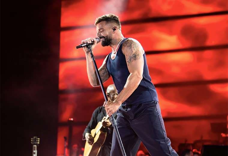 Ricky Martin regresa a Costa Rica con un concierto sinfónico