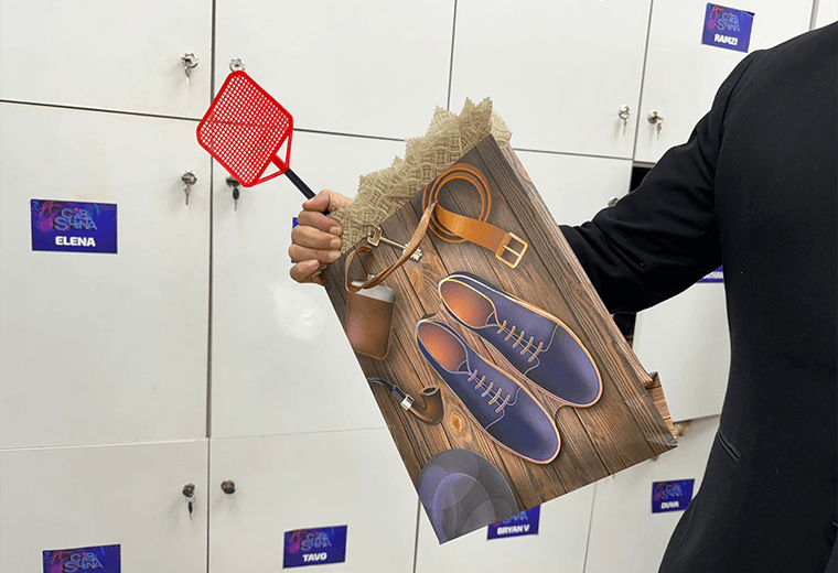 “Tavo” Gamboa y Jecsinior Jara se sorprenden mutuamente en amigo secreto de TCMS