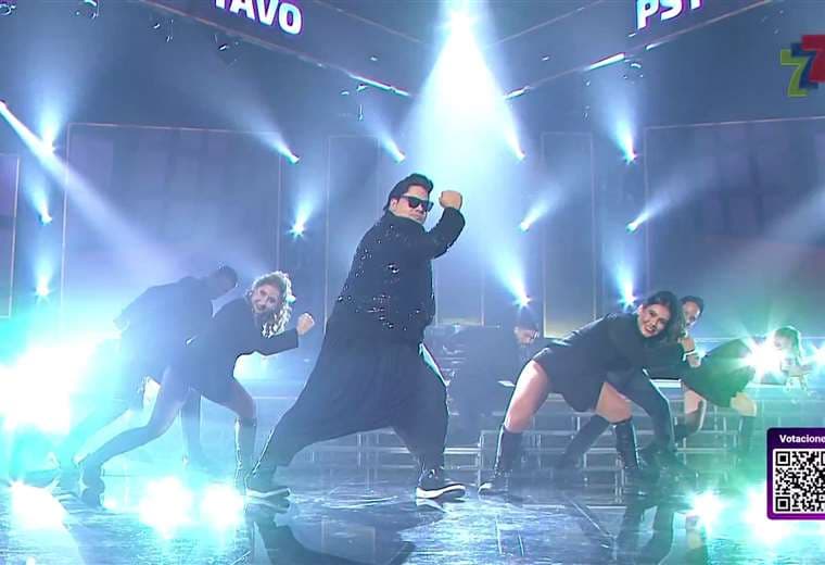 Video: Hasta la mamá de “Tavo” Gamboa bailó el ‘Gangnam Style’ en final de TCMS