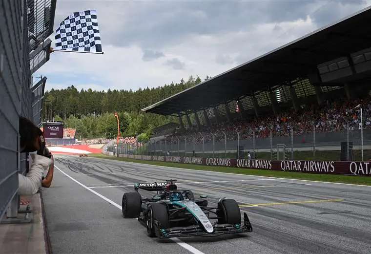 George Russell gana el Gran Premio de Austria y recorta distancias en la Fórmula 1