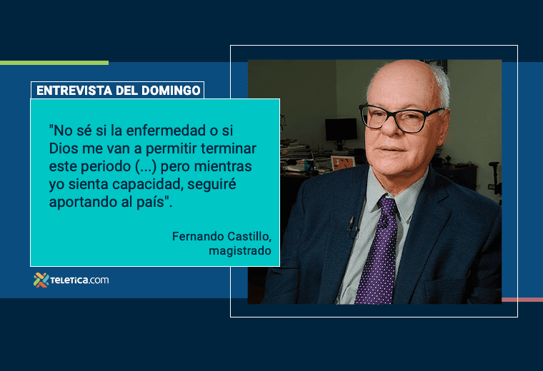"No soy una persona con pedigrí judicial", afirma presidente de Sala Constitucional
