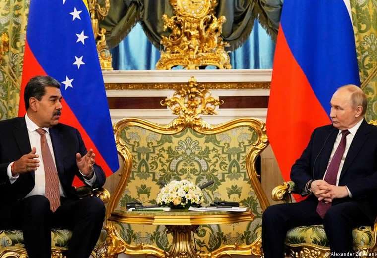 Putin habla con Maduro y reafirma su respaldo a Venezuela