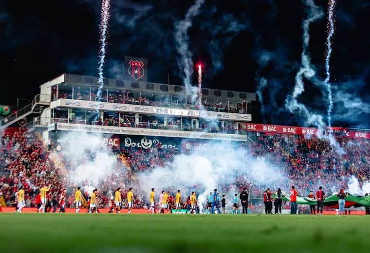 Alajuelense vs. Liberia. Foto: Prensa Alajuelense