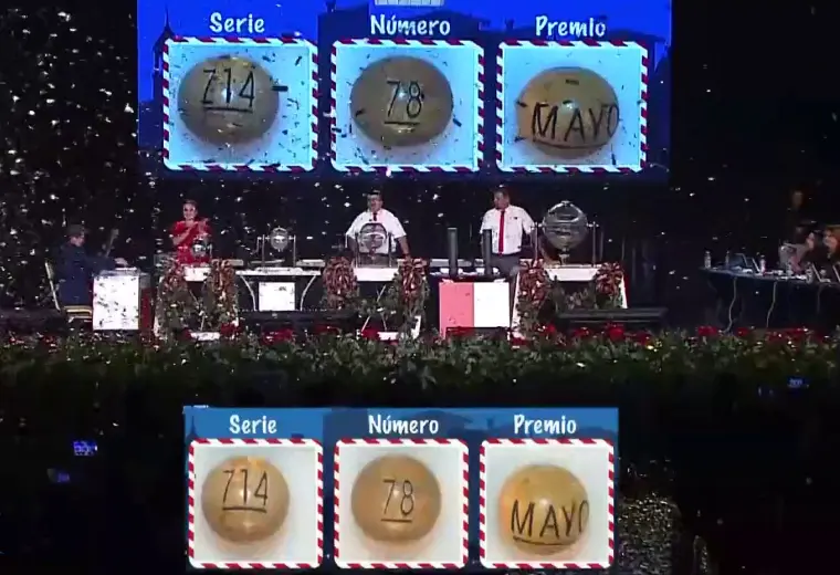 JPS: Premio mayor del Gordo Navideño no se vendió