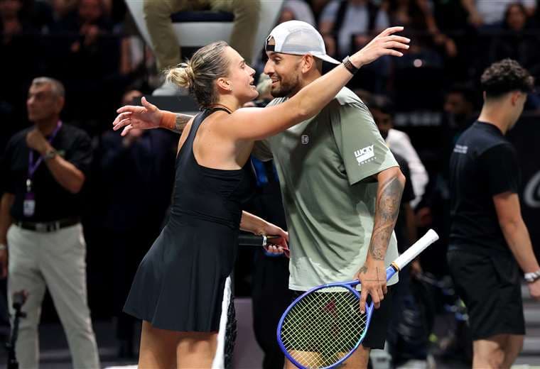 Kyrgios vs Sabalenka, Batalla de los Sexos/AFP