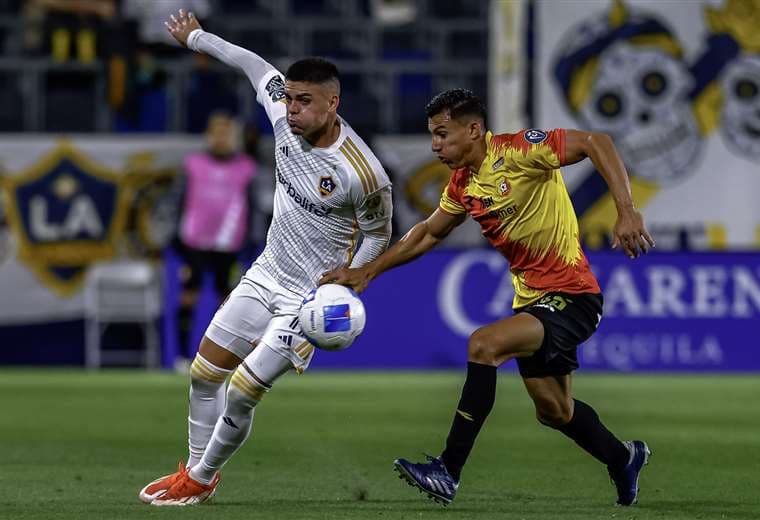 LA Galaxy-Herediano. Concacaf