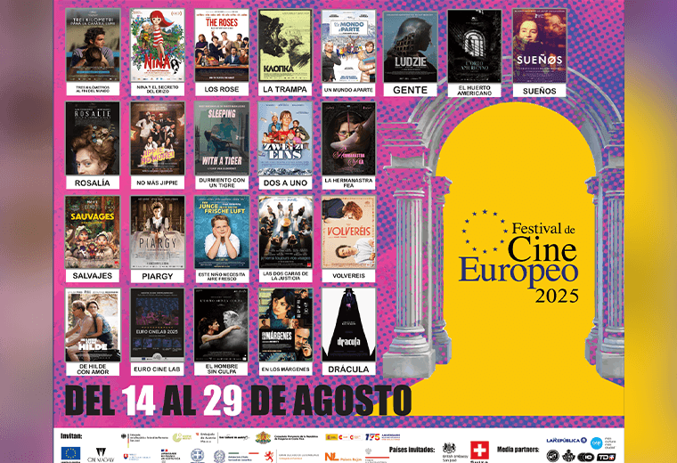 Conozca la oferta del Festival de Cine Europeo 2025