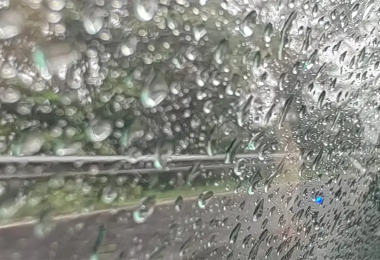 Vientos alisios provocan aguaceros en la mayor parte del país