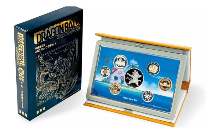 Japón lanza monedas conmemorativas por aniversario de "Dragon Ball"