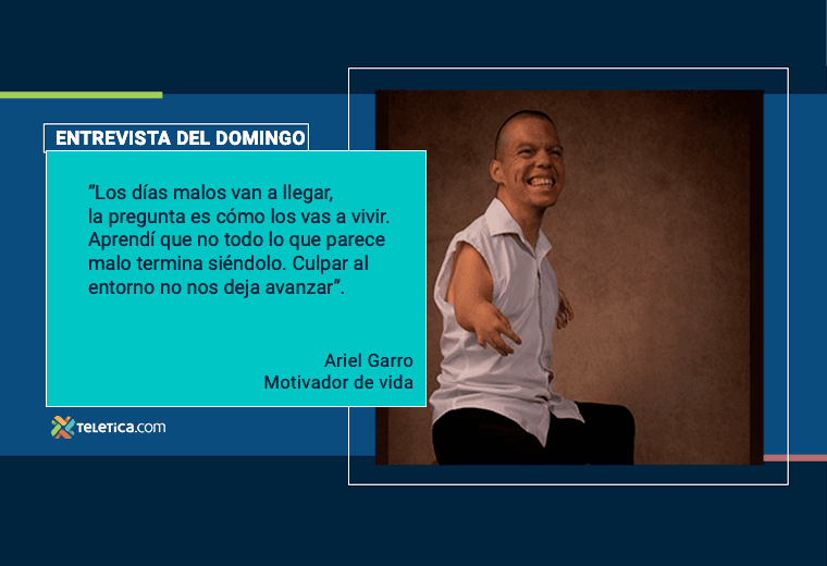 Impactante testimonio: No tiene brazos largos, pero sostiene a miles con su mensaje