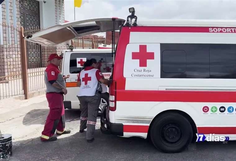 Cruz Roja en cuidados intensivos