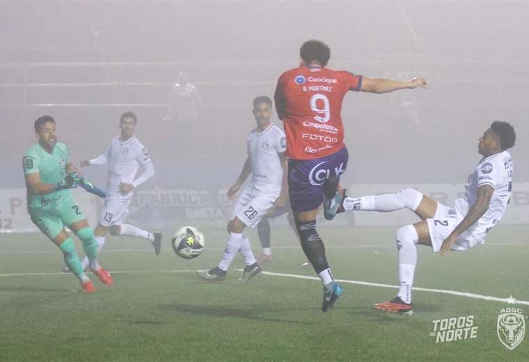 Brian Martínez, San Carlos ante Sporting FC/Prensa San Carlos