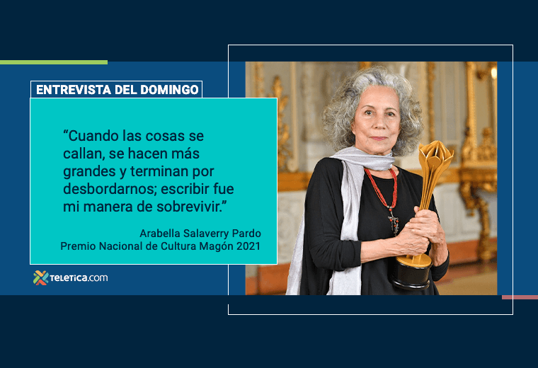 Arabella Salaverry: "La poesía me salvó la vida cuando el cuerpo estaba al límite"