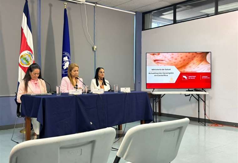 Salud revela cómo se originaron dos casos positivos de sarampión en Costa Rica