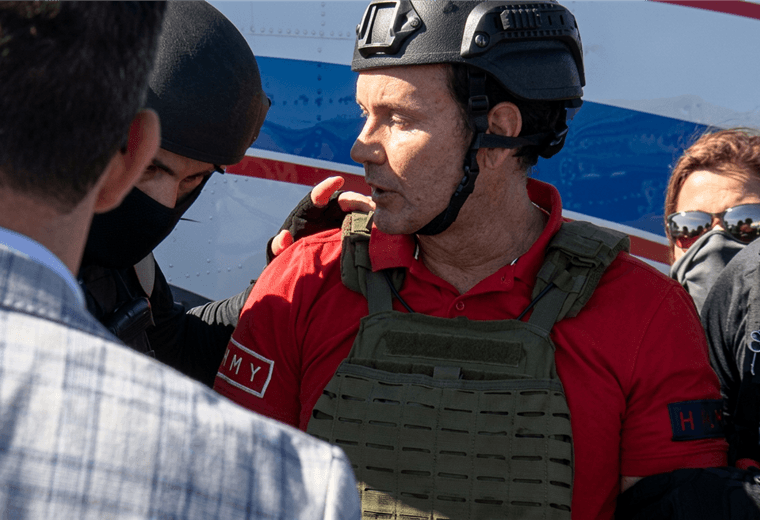 Vea aquí la primera fotografía de Celso Gamboa en cárcel de Texas