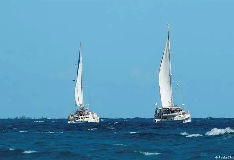Localizan los dos veleros desaparecidos que transportaban ayuda a Cuba