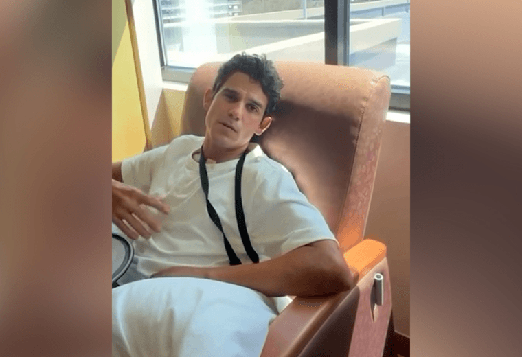 Andrey Amador: "Me golpeé la cabeza y me afectó la motora del lado izquierdo"