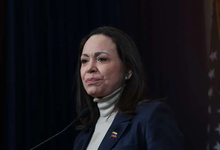 María Corina Machado expresa “determinación” de negociar con Delcy Rodríguez