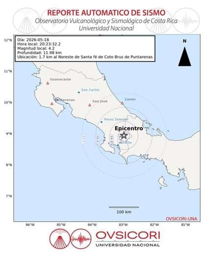 Nuevo temblor sacude la Zona Sur del país