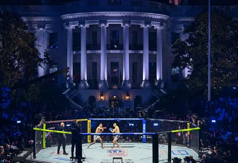 Trump celebra sus 80 años con inédita velada de artes marciales y derrota de Topuria