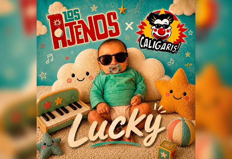 Los Ajenos estrenan ‘Lucky’, una canción dedicada al hijo de LuisGa