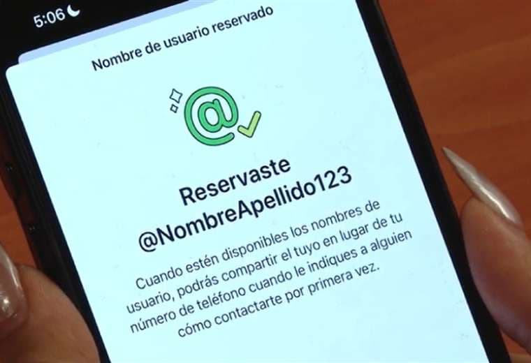 ¿Ya tiene nombre de usuario? WhatsApp permitirá chatear sin dar el número telefónico