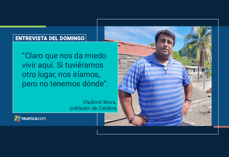 Vivir entre ruinas en Caldera: “Aquí, bajo metros de arena, está la mesa donde comíamos”